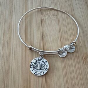 Alex and Ani Silver Las Vegas Charm Bracelet